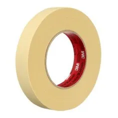 3M™ High Performance Masking Tape 2693, Tan, 24 mm x 55 m, 7.9 mil, 36
Rolls/Case