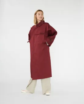 AF Agger - Water Resistant Coat - Burgundy