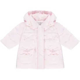 Baby Girls Pink Bow Jacket