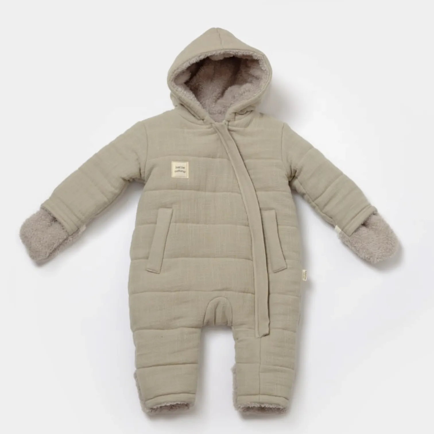 Baby winter suit sage