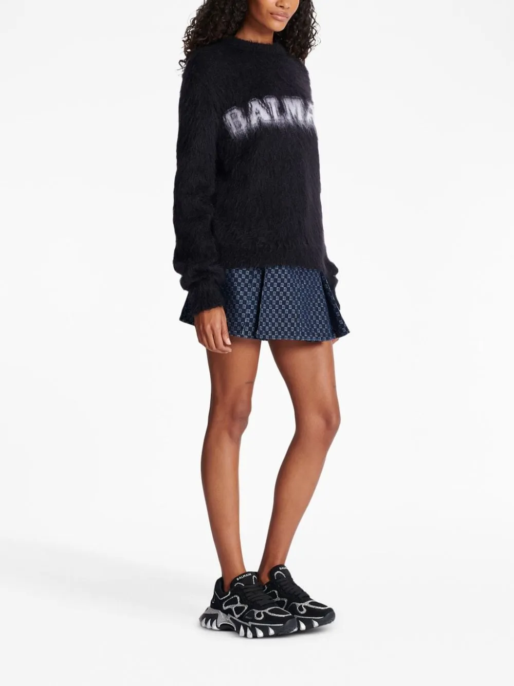 Balmain Sweaters Black