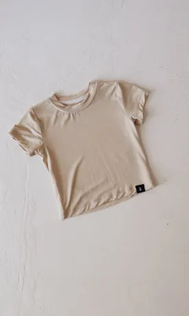 Basic Bamboo Tee | Camel