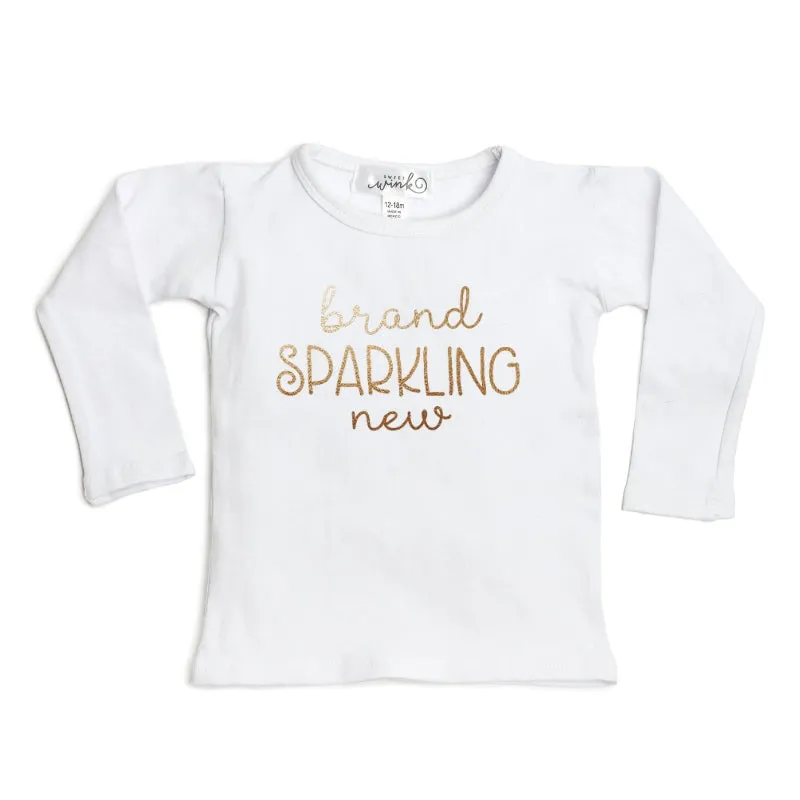 Brand Sparkling New Long Sleeve Shirt - White