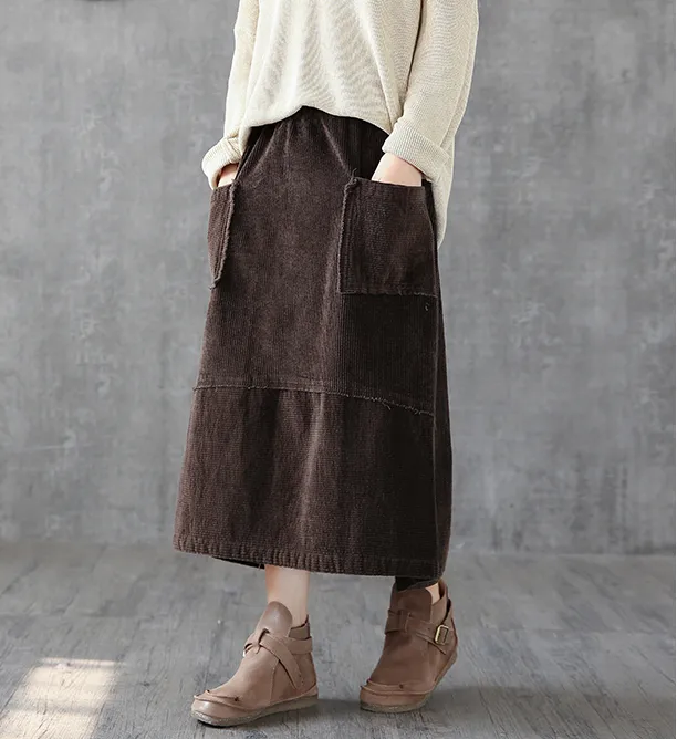 Casual Cotton  loose fitting Women's Skirts  DZA200614