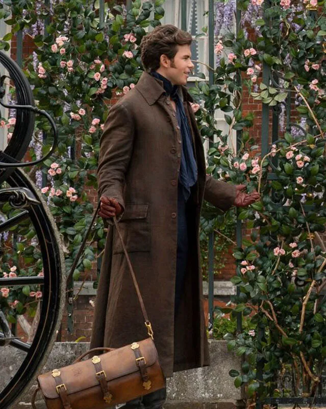 Colin Bridgerton Brown Coat S03