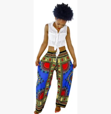 Colorful Wide Leg Casual Pants