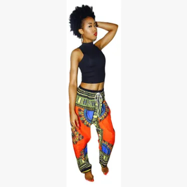 Colorful Wide Leg Casual Pants