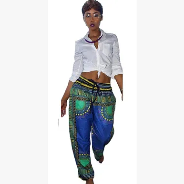 Colorful Wide Leg Casual Pants