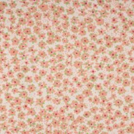 Crepe Print - DELPHINE - Daisy small - Peach