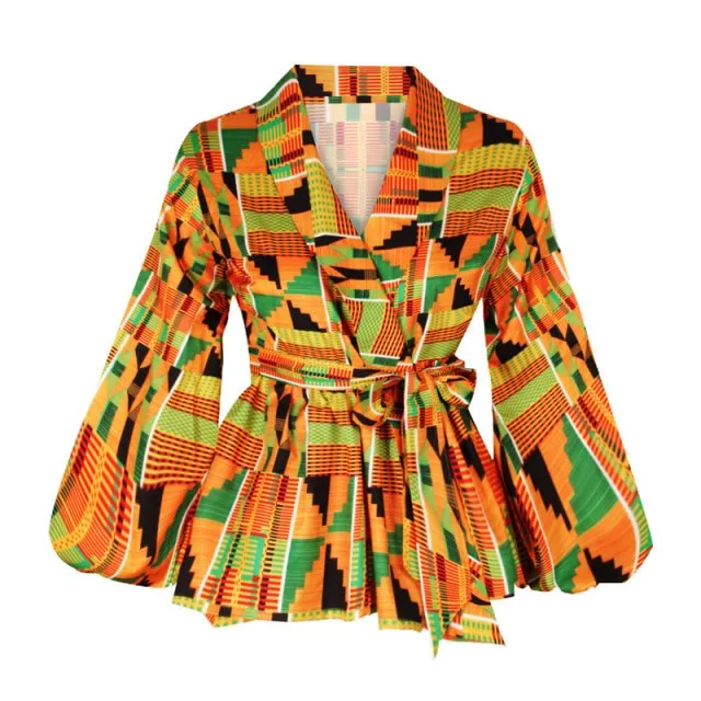 Dashiki Print Blouses