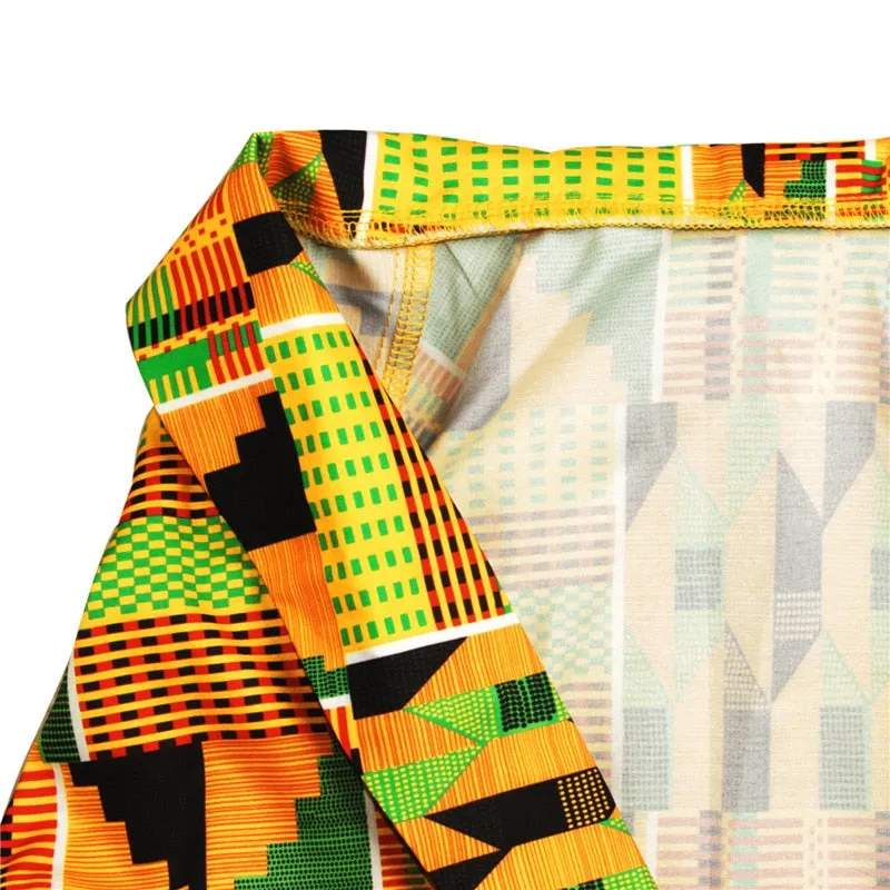 Dashiki Print Blouses