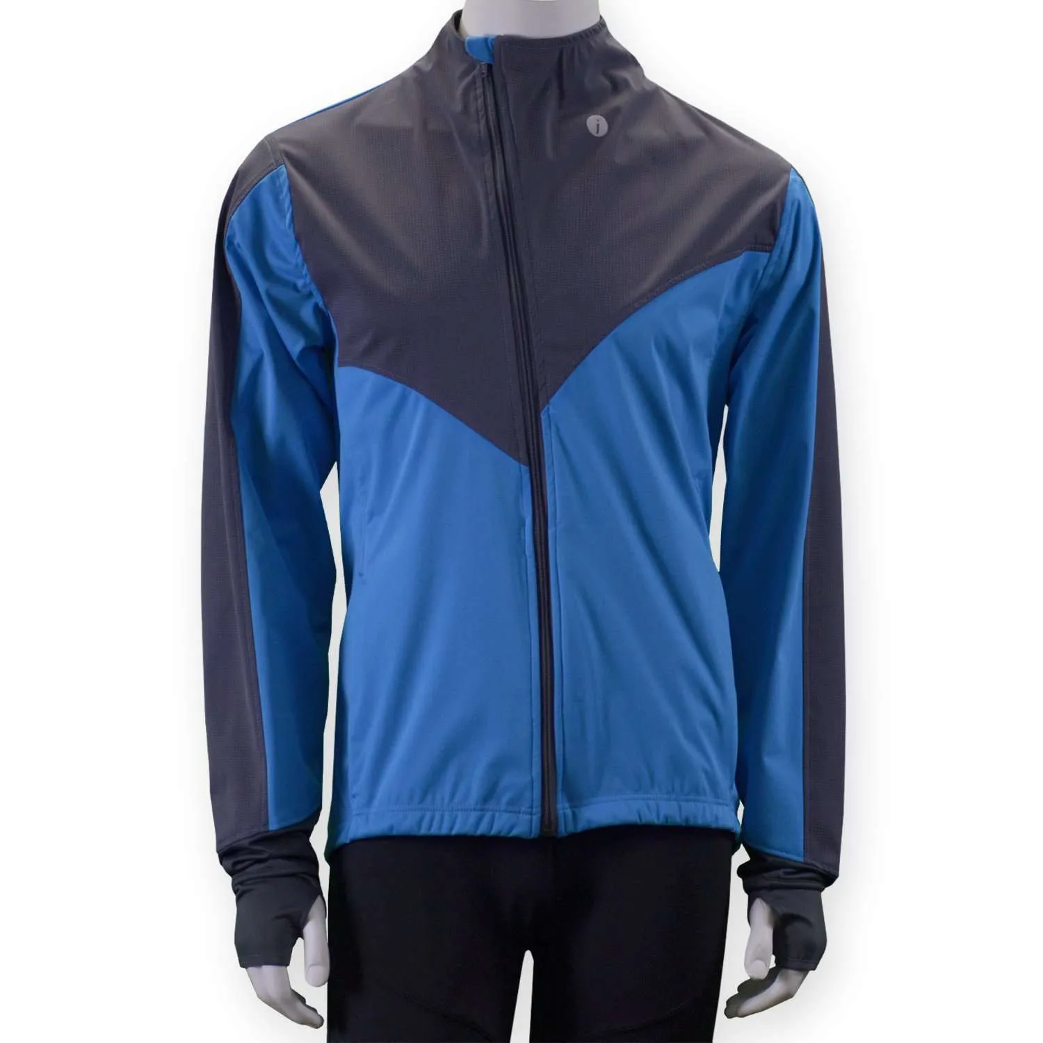 Denver Men's Softshell Jacket in Hawaiian Blue /Graphite