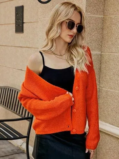 Discover Versatile Dropped Shoulder Cardigan for Women