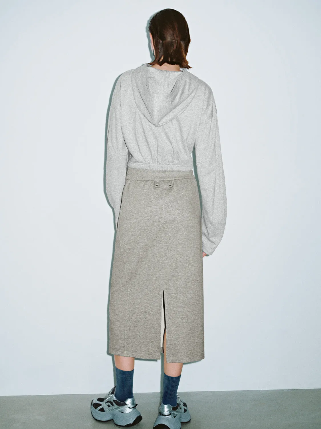 Drawstring Straight Skirts