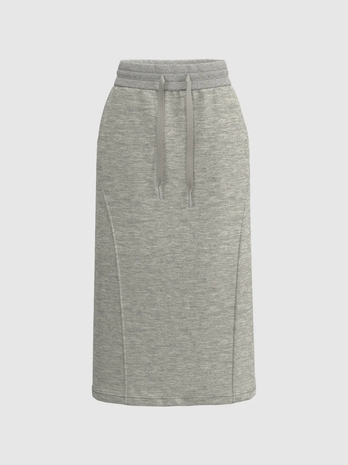 Drawstring Straight Skirts