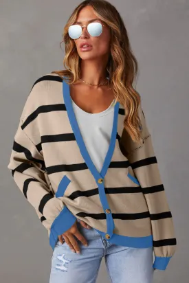 Drop Shoulder Loose Cardigan