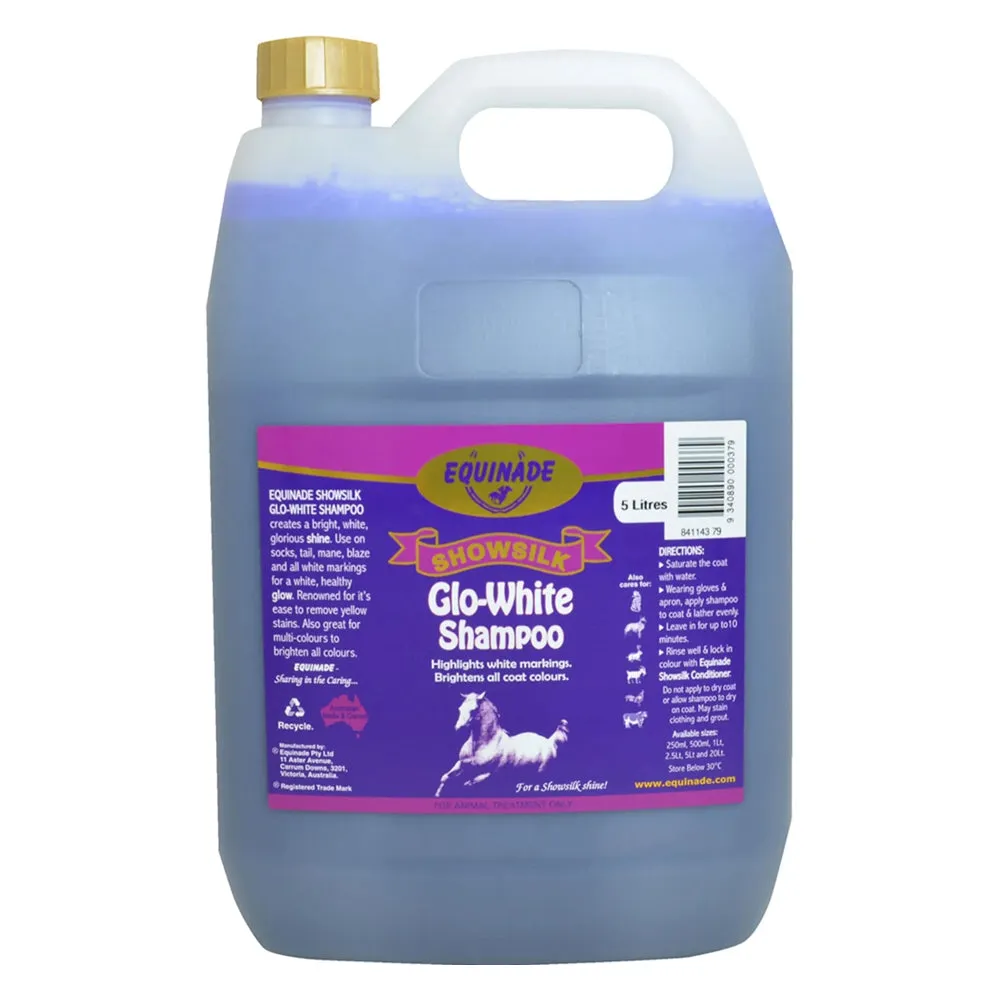 Equinade - Showsilk - Glo White - Shampoo for Horses