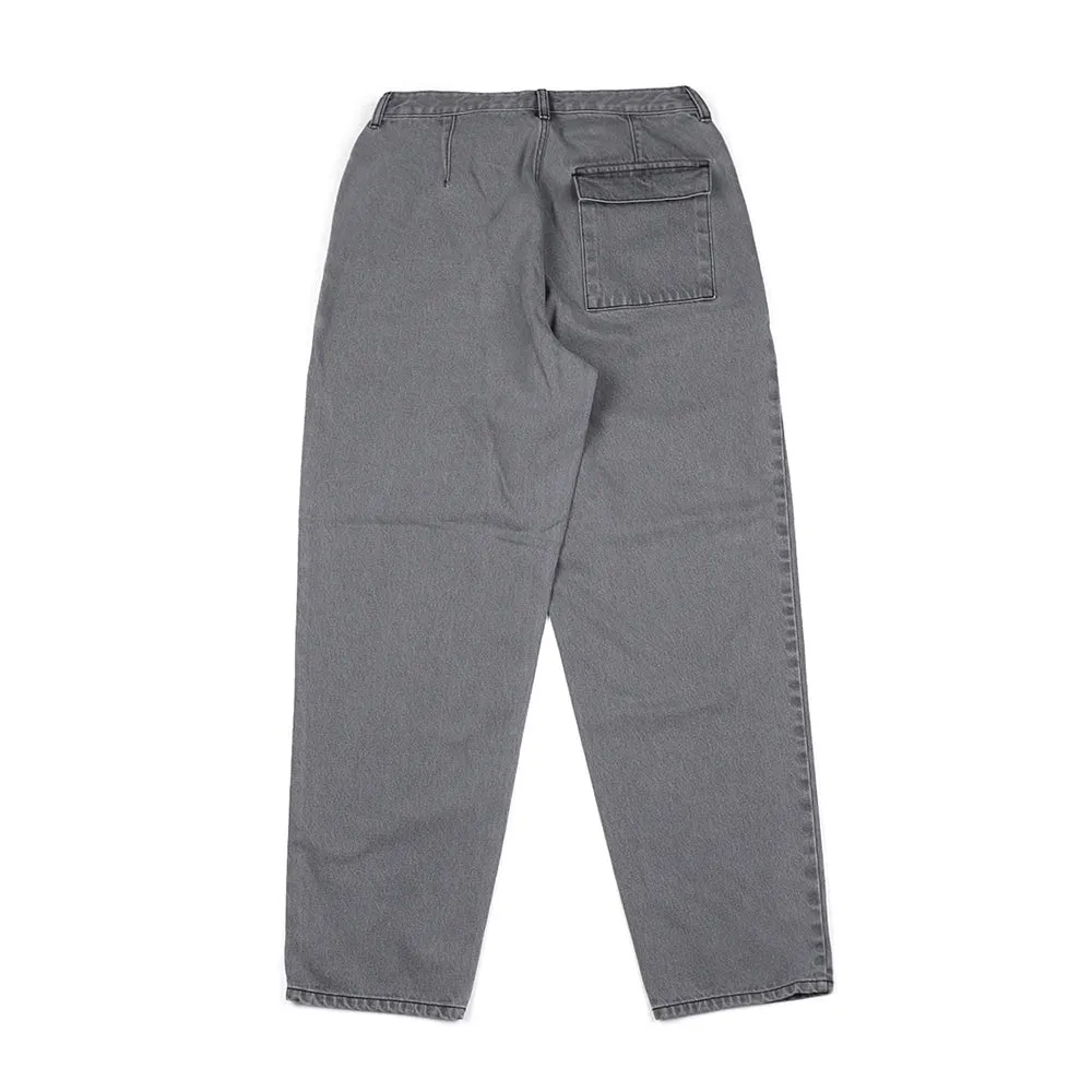 FATIGUE LOOSEFIT DENIM PANTS GRAY