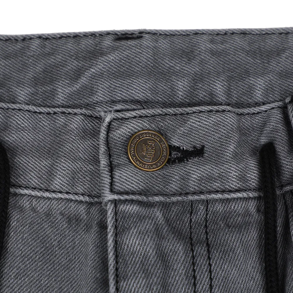 FATIGUE LOOSEFIT DENIM PANTS GRAY