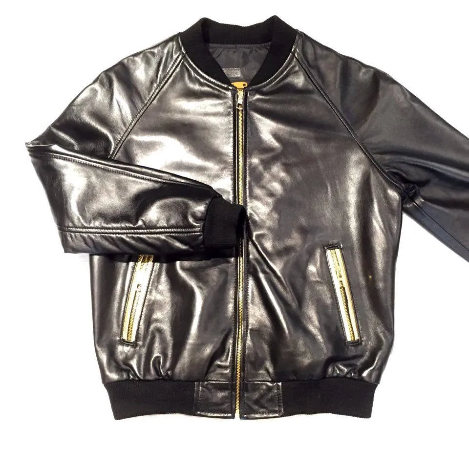 G-Gator Baby Lambskin Bomber Jacket