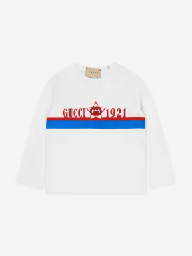 Gucci Baby Long Sleeve Logo T-Shirt