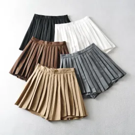 High Waist Skirts Womens Sexy Mini Skirts Vintage