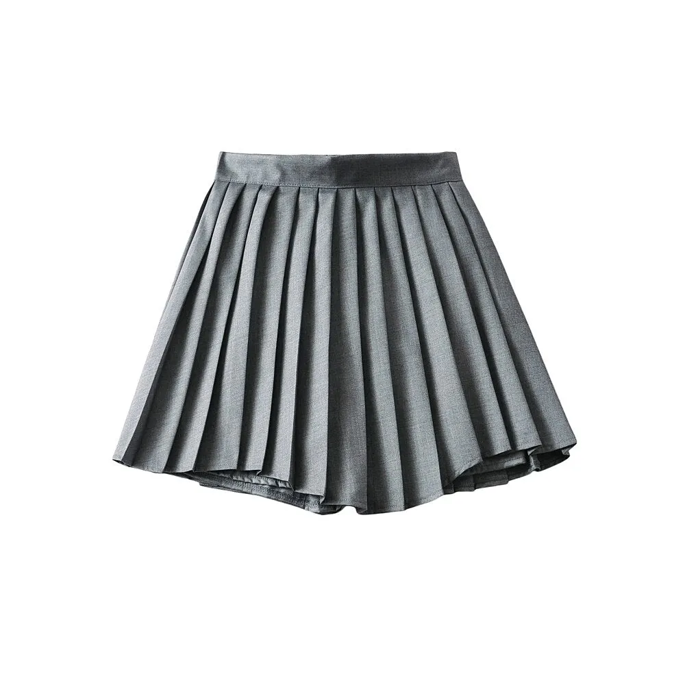 High Waist Skirts Womens Sexy Mini Skirts Vintage