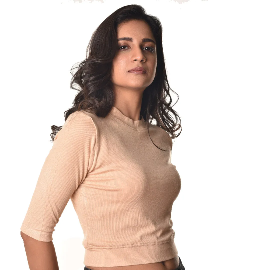 Hosiery Blouses - Elbow Sleeves