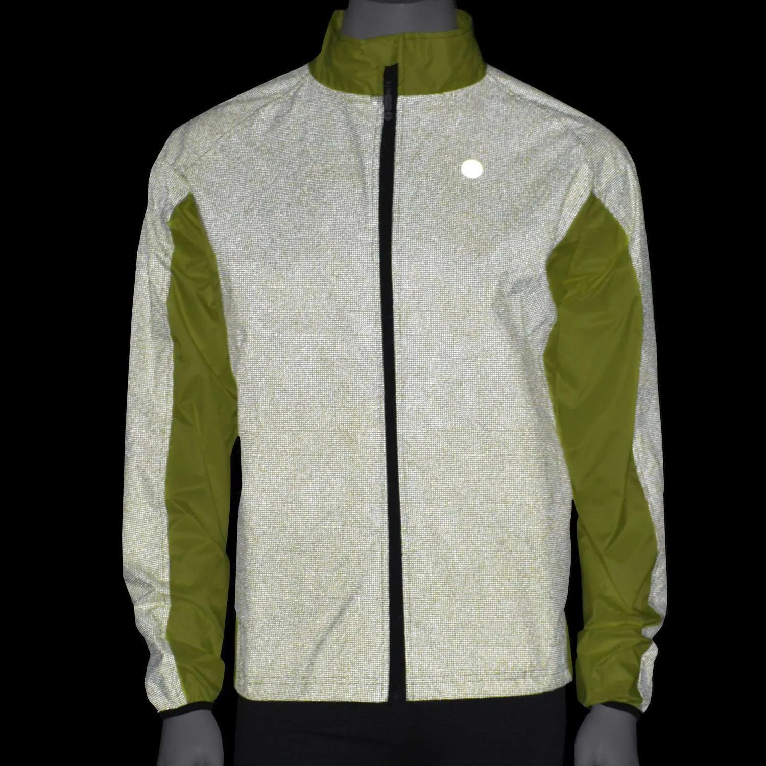 Jamestown Men's Reflective Jacket in Flo Lime