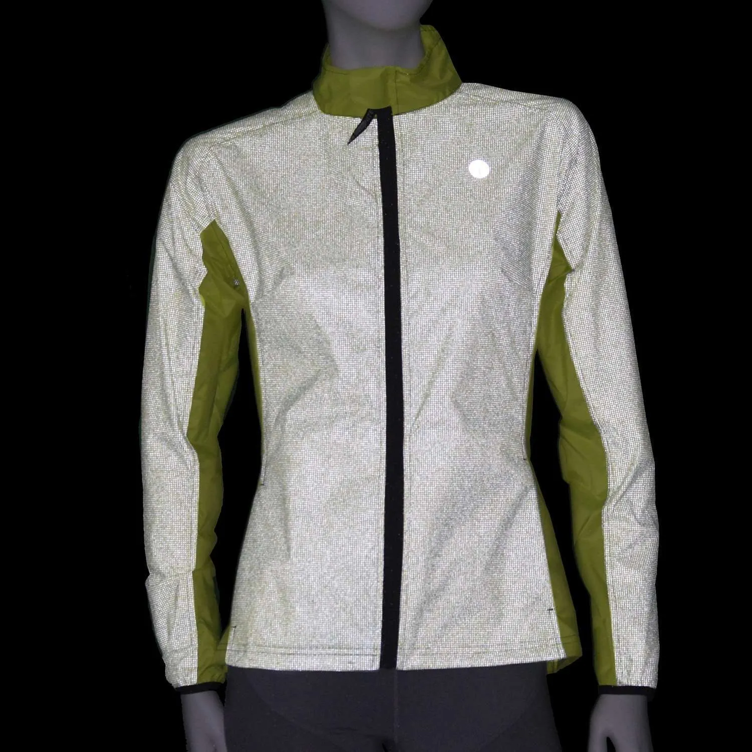 Jamestown Women's Reflective Jacket in Flo Lime