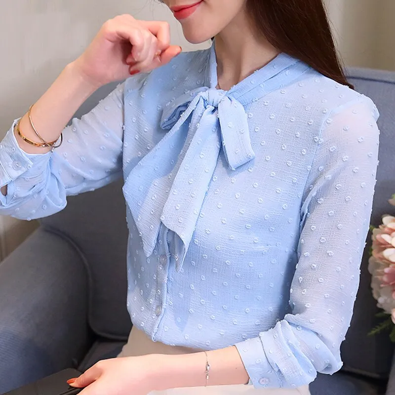 Joskaa Christmas Gift fashion woman blouses 2024 spring women blouse shirt long sleeve women shirts office work wear womens tops and blouses 1146 50