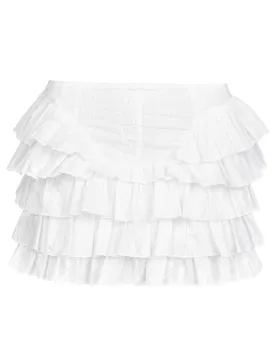 Lace Frill Skirt