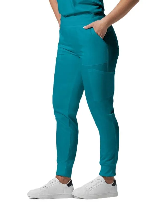 Landau ProFlex Women's Cargo Jogger Scrub Petite Pant