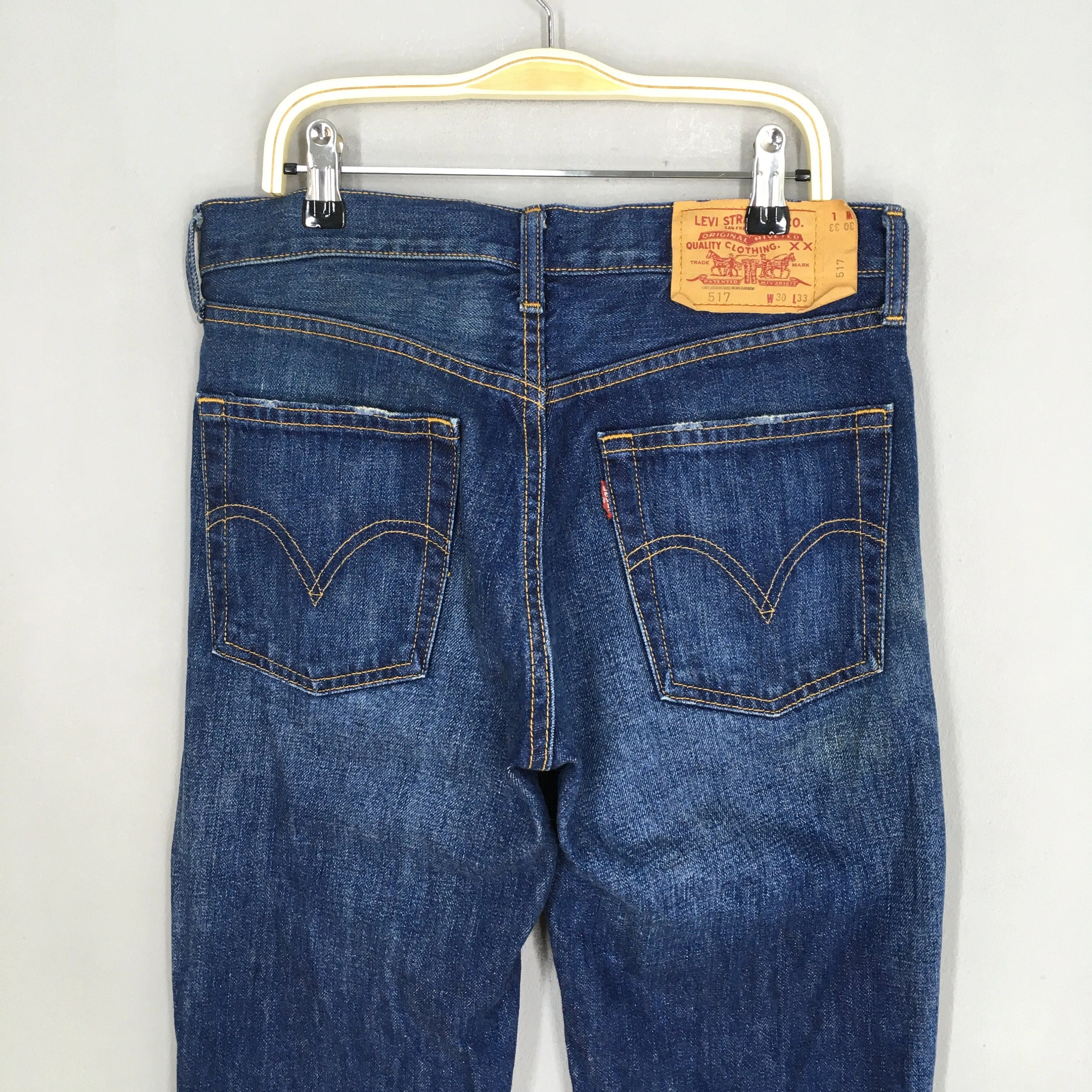 Levi's 517 Flare Bootcut Jeans Size 28x33