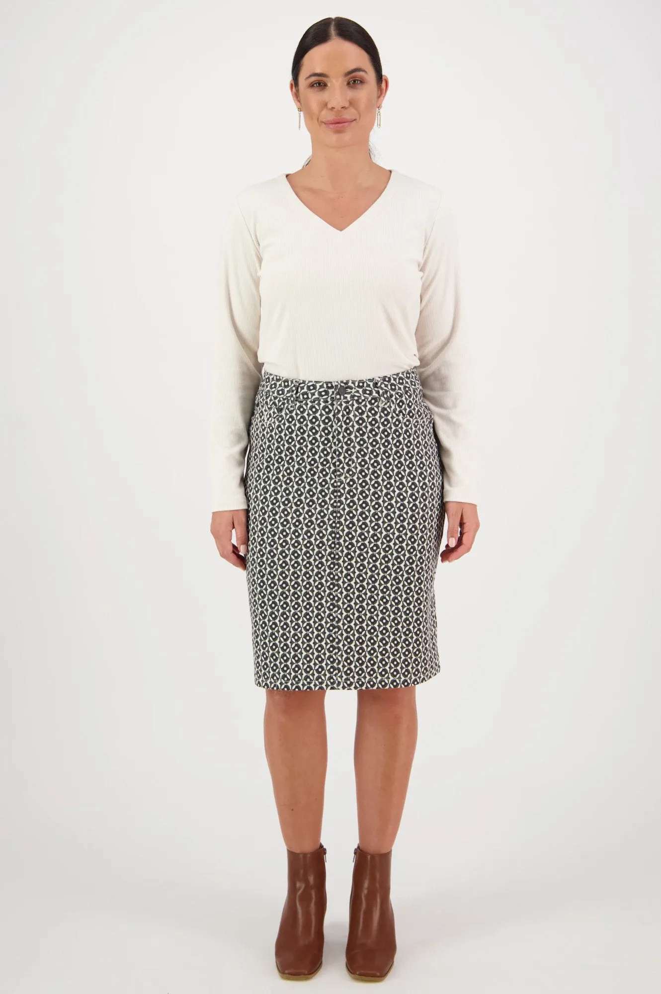 Lightweight Printed Skirts - Vault