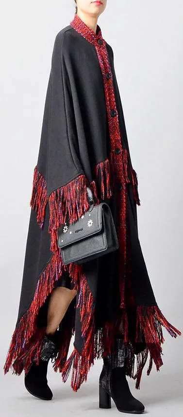 Long Fringed Poncho