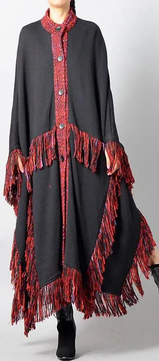 Long Fringed Poncho