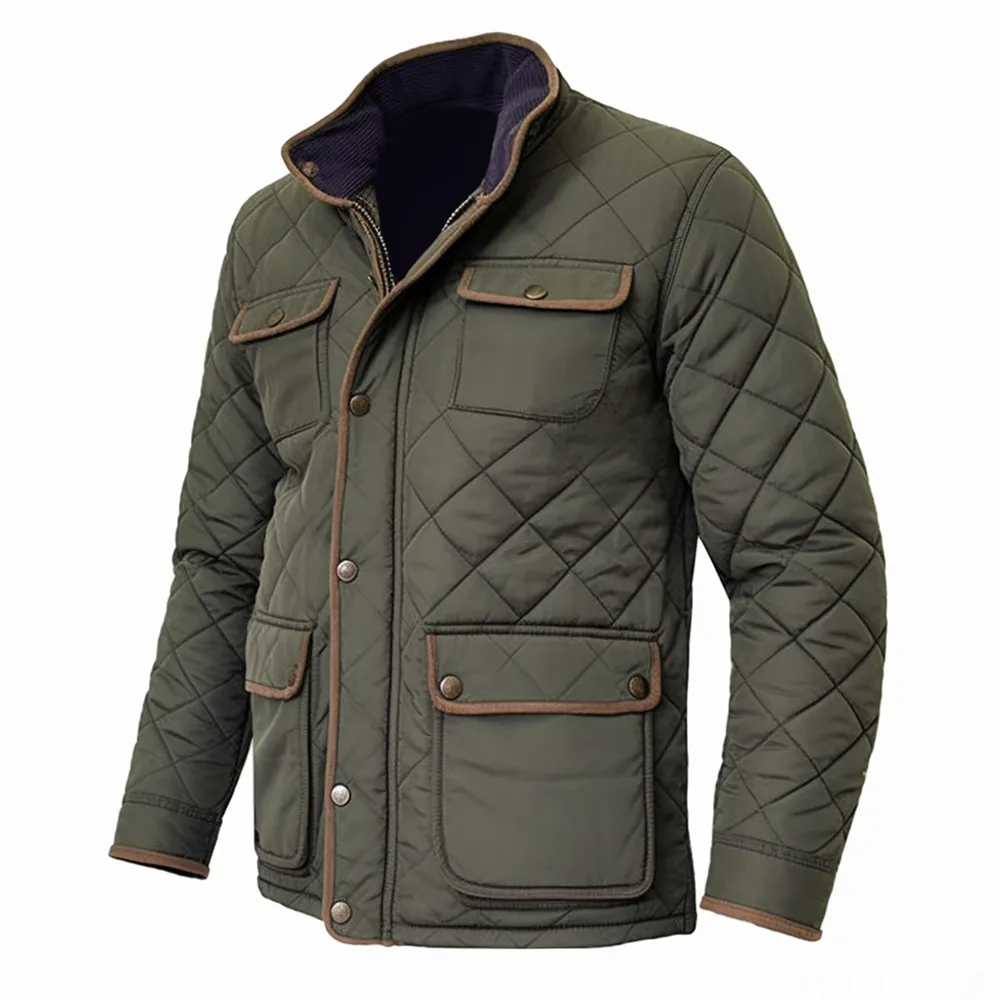 Men's Vintage Quilted Jackets for Men