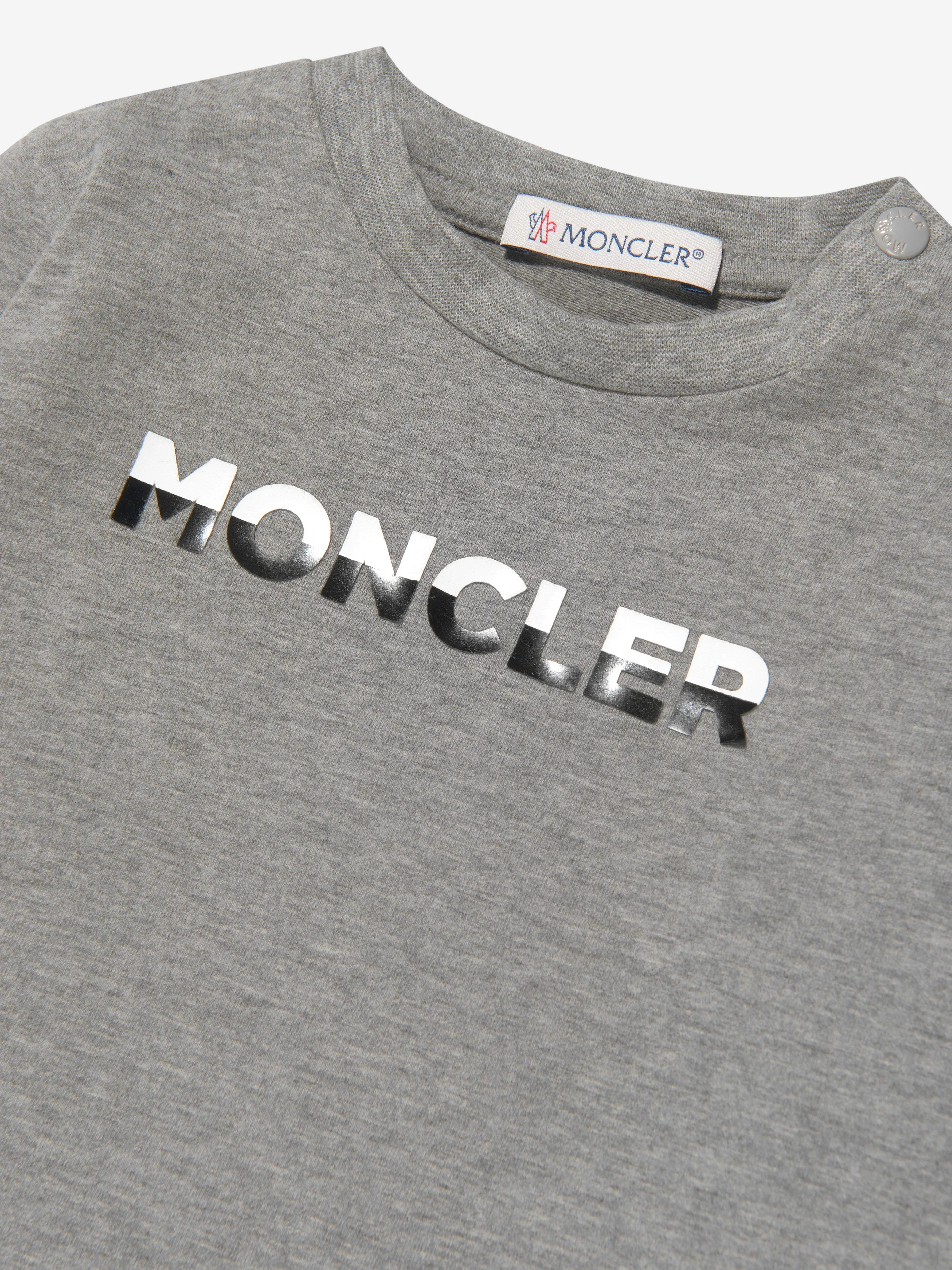 Moncler Enfant Baby Boys Long Sleeve Logo T-Shirt