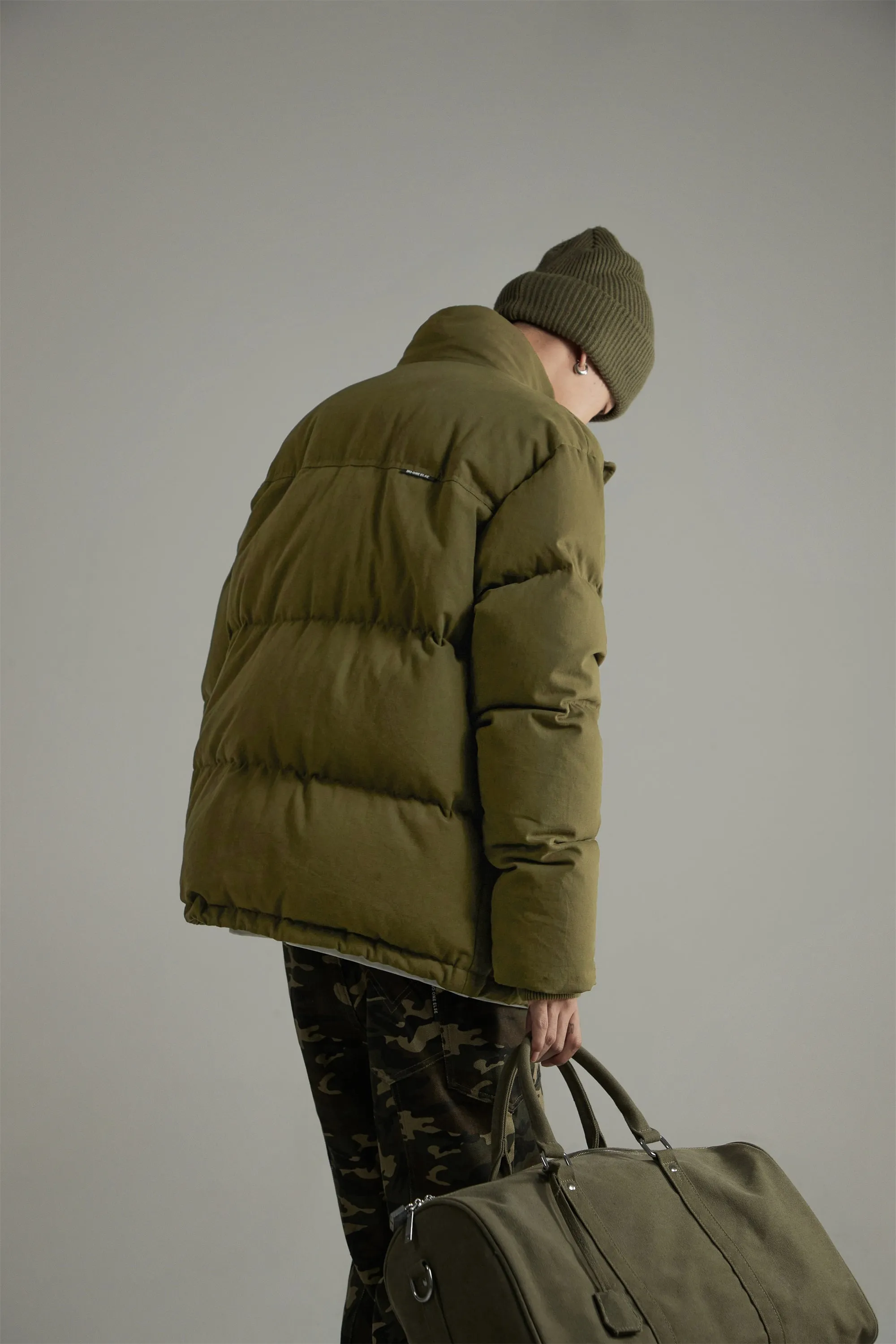 No Number Duck Down Puffer Coat