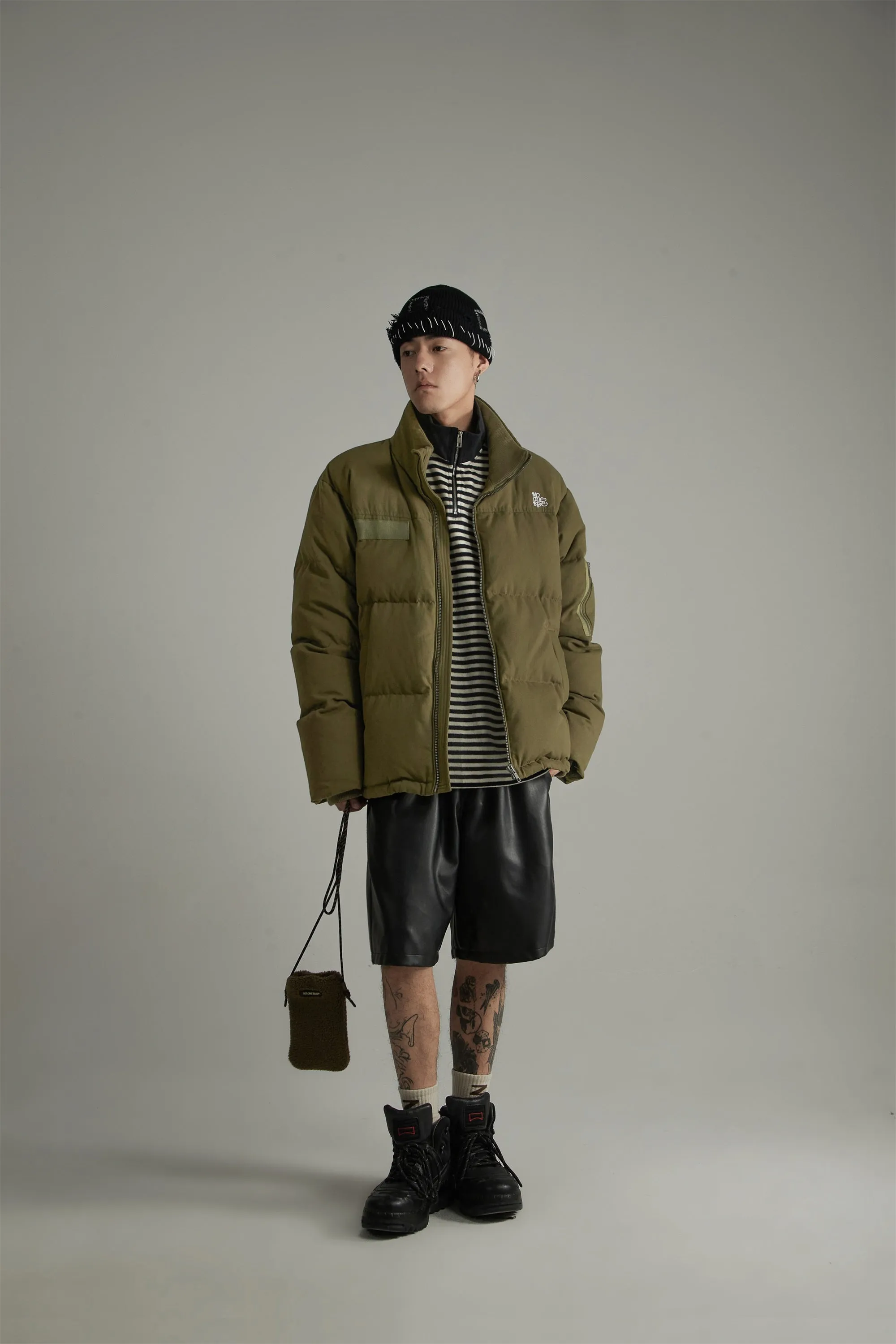 No Number Duck Down Puffer Coat