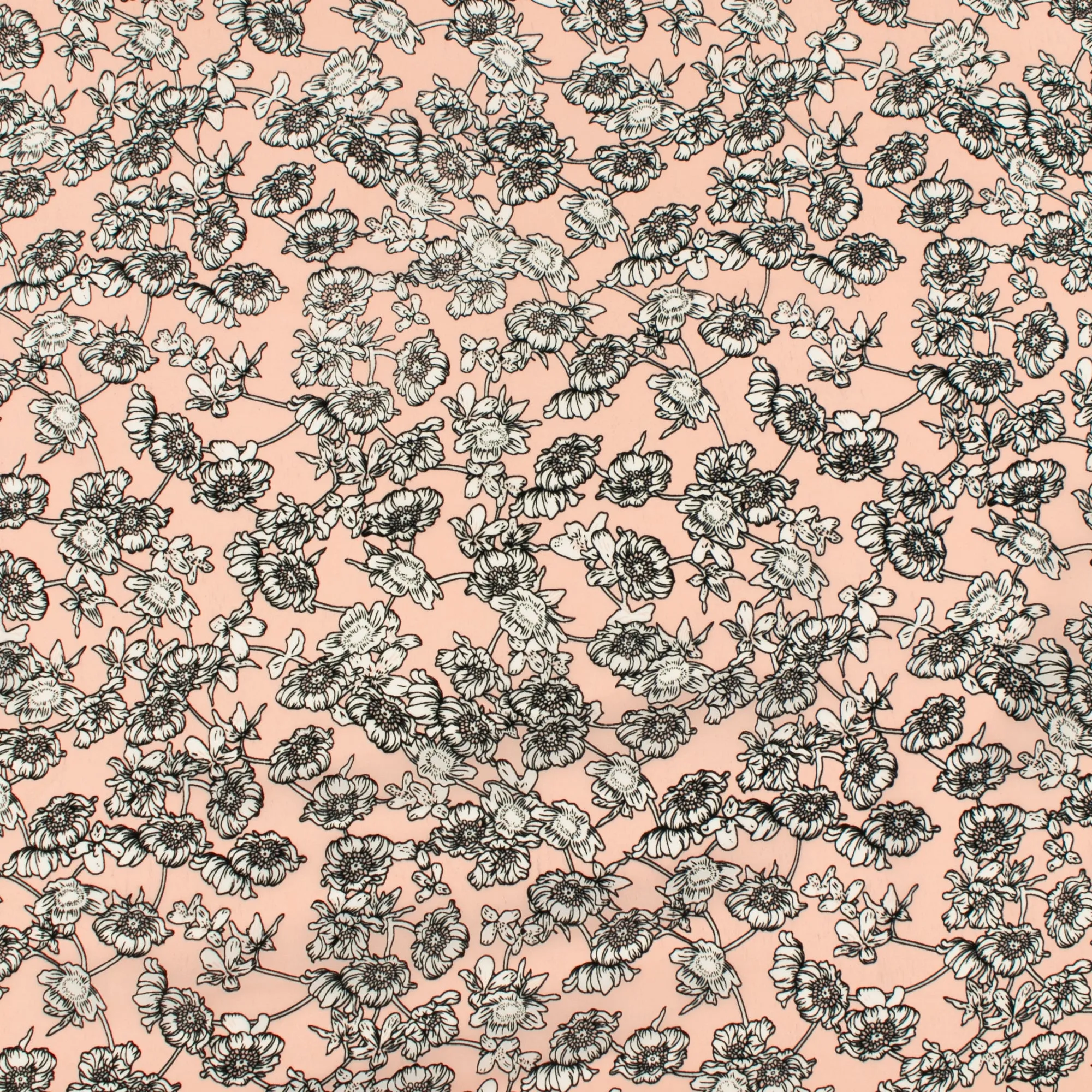 Novelty Polyester Print - 303 - Light Pink