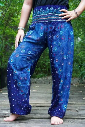 PEACOCK Women Boho Pants Hippie Pants Yoga Pants