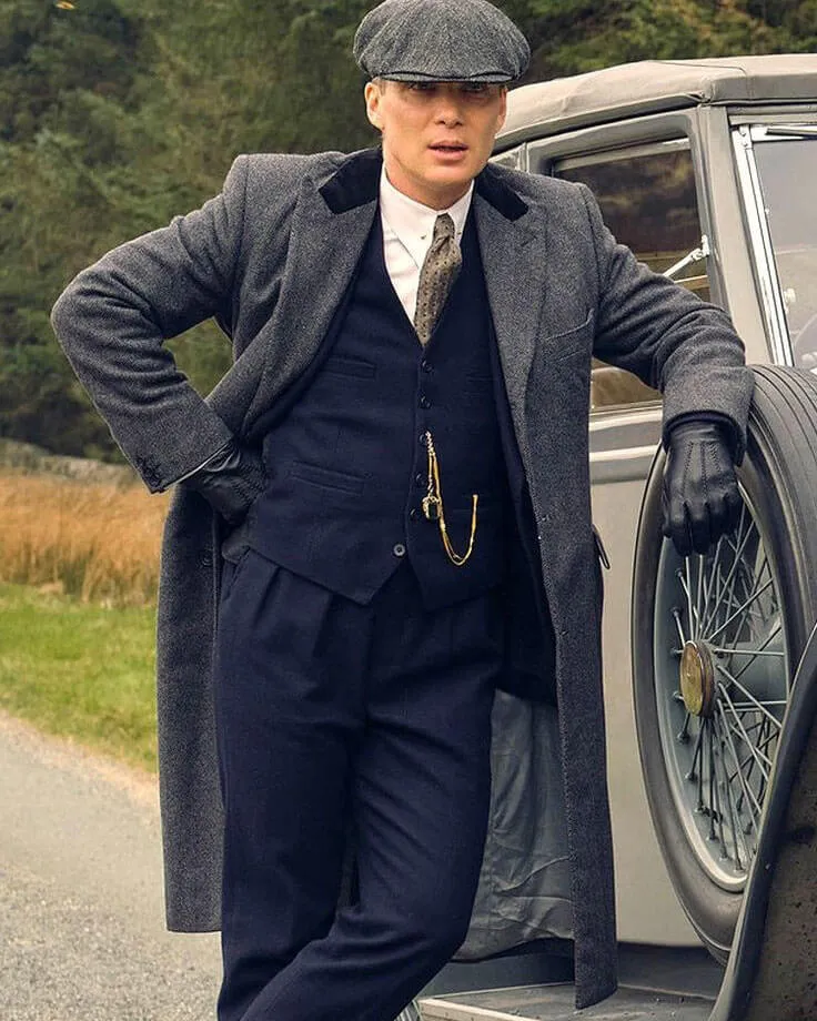 Peaky Blinders Tommy Shelby Grey Coat