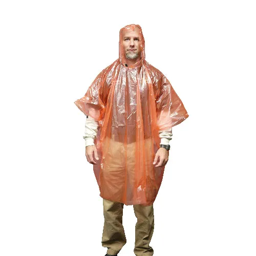 PONCHOS, EMERGENCY RAIN