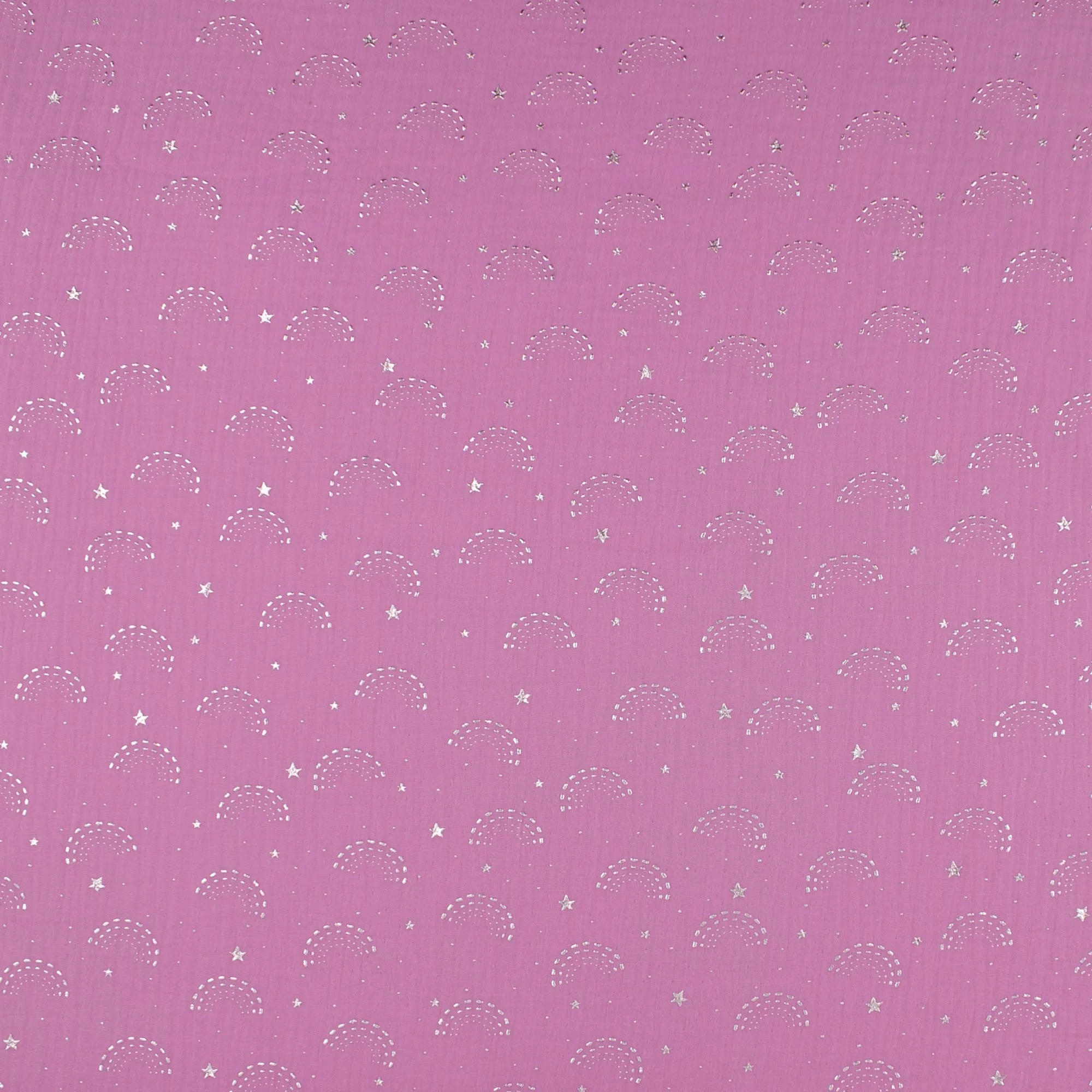 Printed Double Gauze - JULIETTE - 011 - Rose