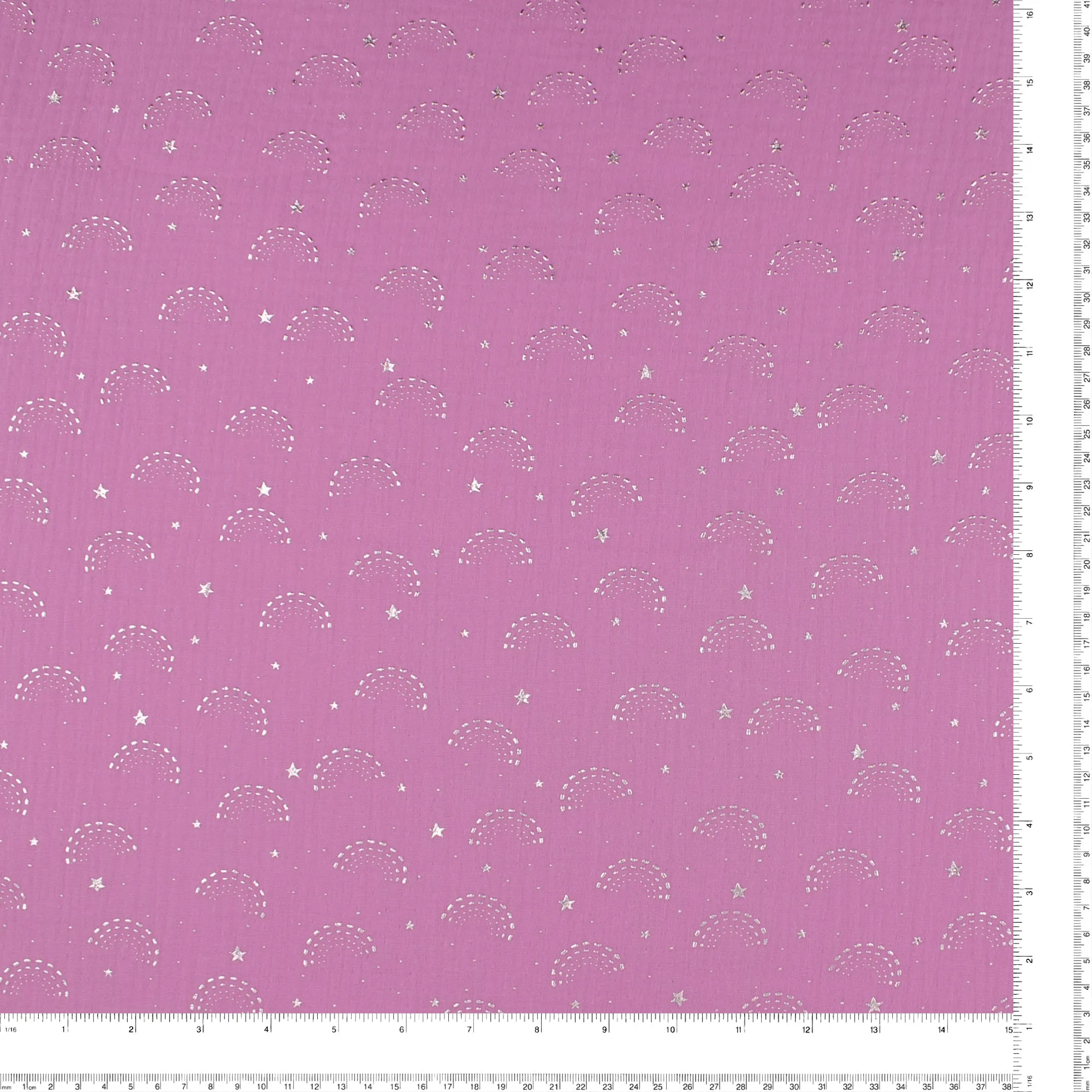 Printed Double Gauze - JULIETTE - 011 - Rose