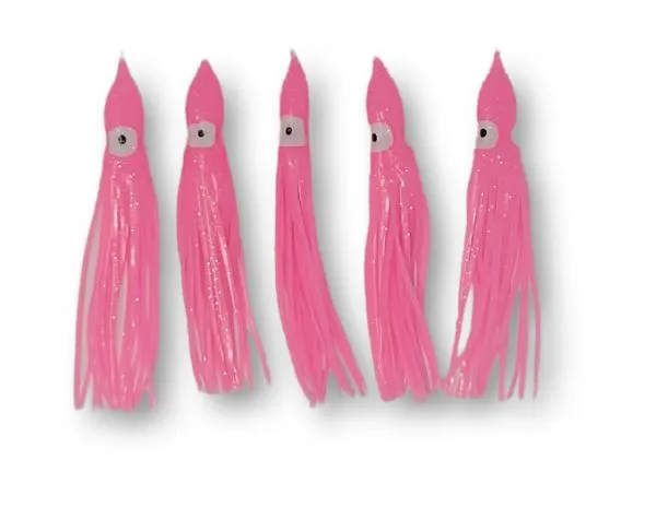 Pro Glow Squid Skirts Large