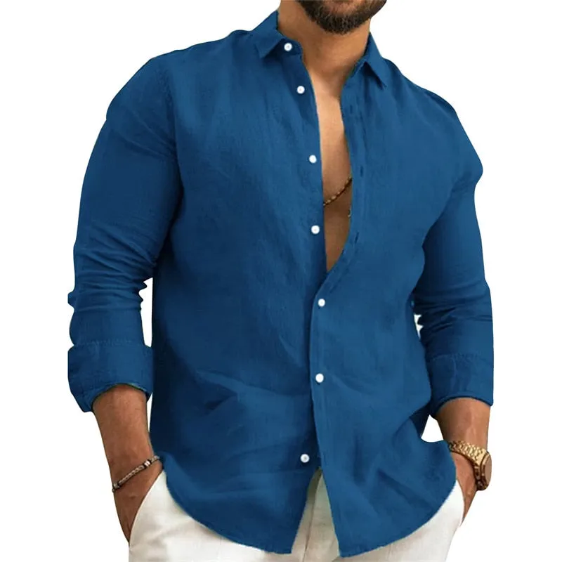 Relax Fit Linen Shirt