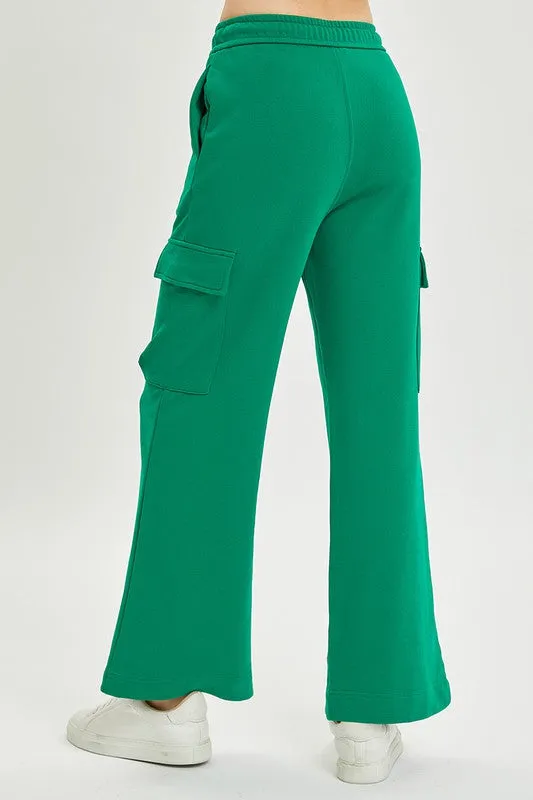 Relaxed Cargo Wide Pants